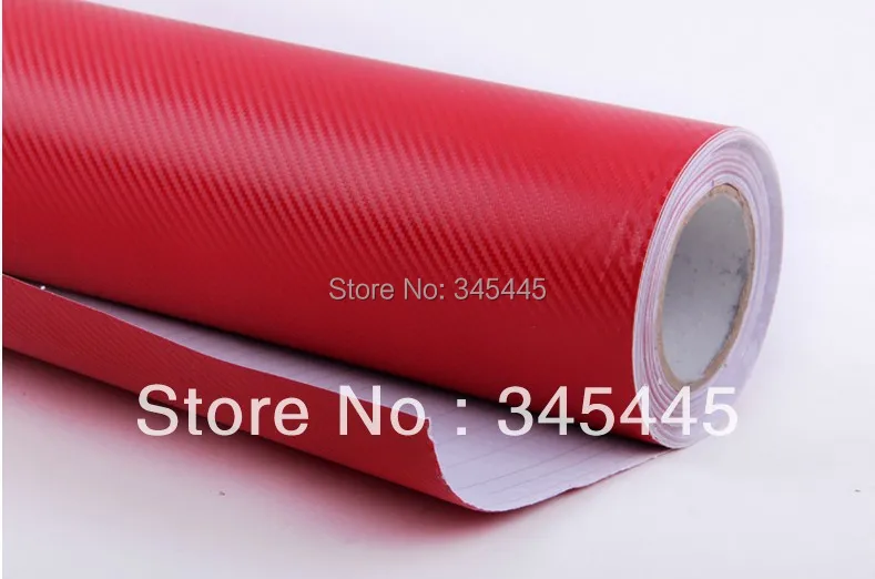 1PCS127X30CM 3D carbon fiber vinyl film/ fibre sticker (50X11.8 ) black FREESHIPPING car wrap |