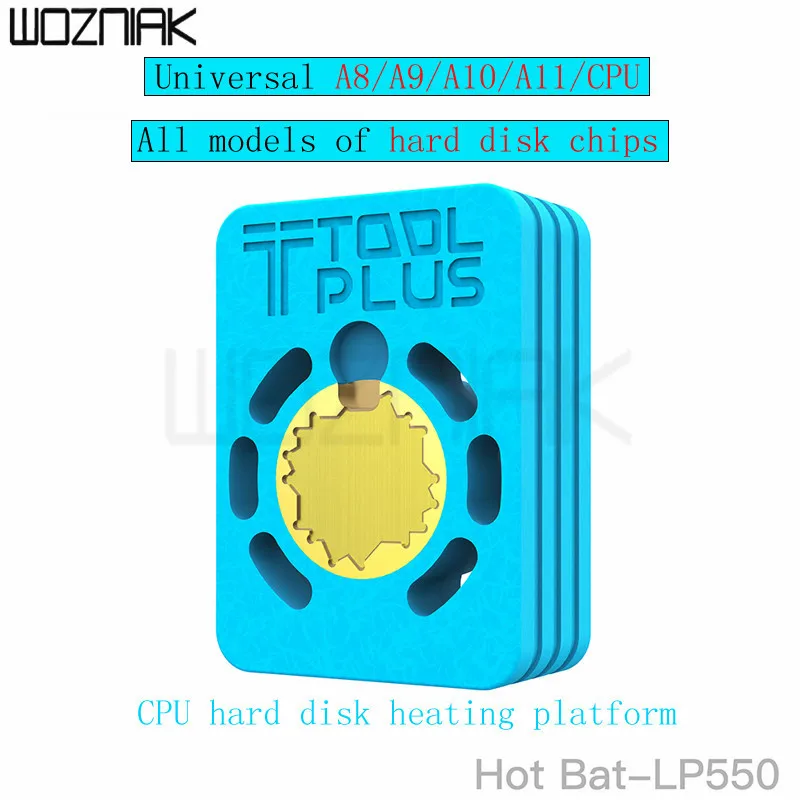 QIANLI Hot Bat LP550 Heating Fixed Derubber Table for iPhone A8 A9 A10 A11 CPU NAND HDD ic Positioning to remove vinyl fixture|Наборы