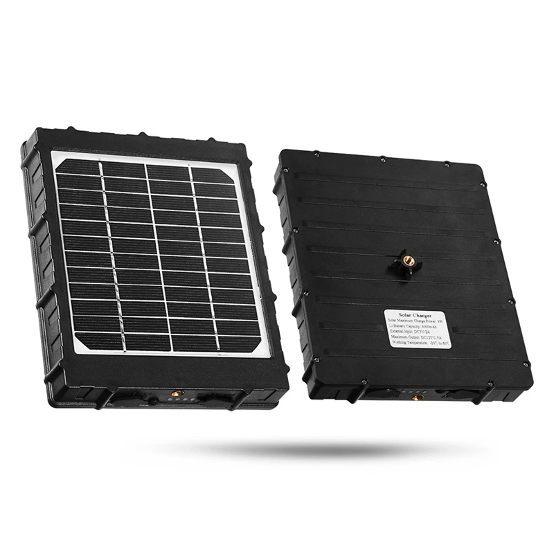 Солнечная панель 3000Mah 3W для 4G охотничьей камеры Фото ловушки Дикая камера внешнее