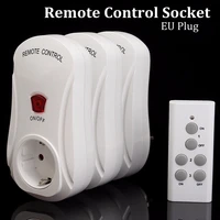 smart eu plug wireles remote control 1 socket receivers 123transmitter intelligent power outlet switch home electrical remote
