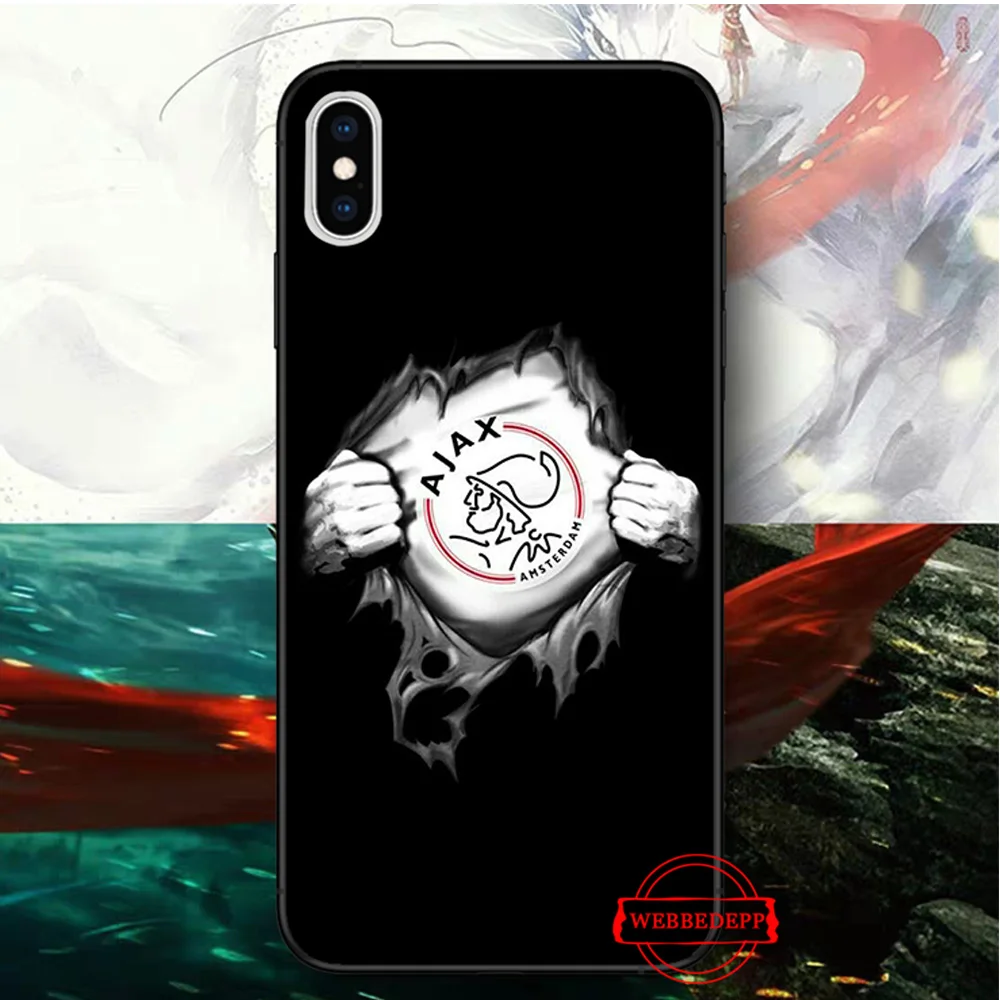 7 Ajax Team силиконовый мягкий чехол для iPhone 5 SE 5S 6 6S Plus 7 8 11 Pro X XS Max XR - Цвет: 7