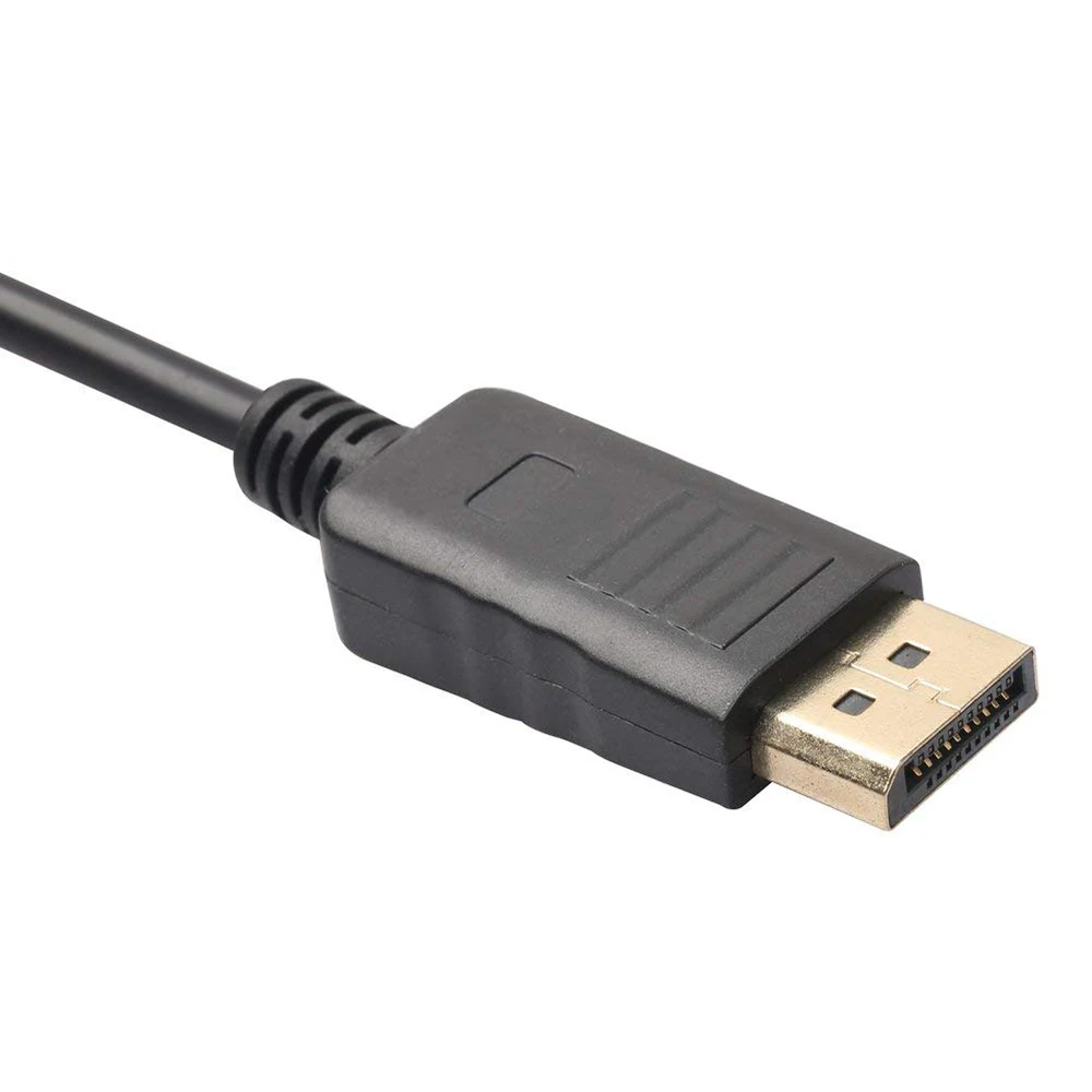 Rovtop Mini DP к HDMI Дисплей порт кабель адаптер папа женскому поддержка 1080P для HDTV