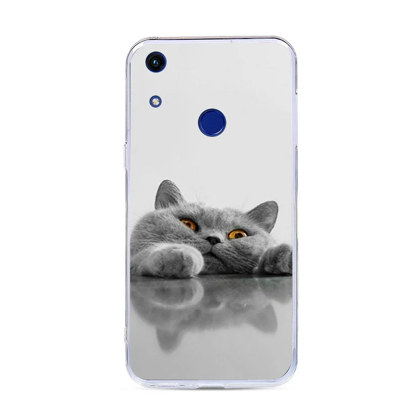 Чехол для Huawei Honor 8A, чехол 6,09, Мягкий ТПУ силиконовый бампер для Honor 8A, чехлы для Huawei Honor 8A, JAT-LX1, чехол для телефона, задняя крышка - Цвет: 19