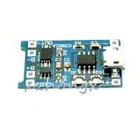 lithium battery charging board 5v turn 1a 4 2v charging module charger microusb interface with over discharge protection