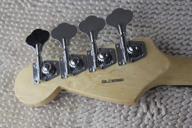 Высокое качество оптовая продажа custom shop красное вино 4 струны прецизионные басы