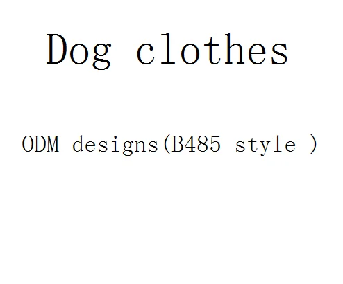 

Dog Clothes French Bulldog Pet Clothes B485