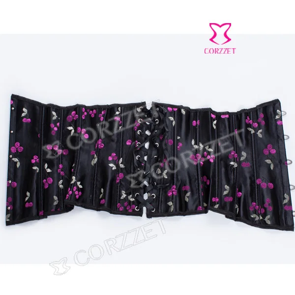 Женский латексный корсет с вышивкой черный атласный корсет|corset leather|corset training for