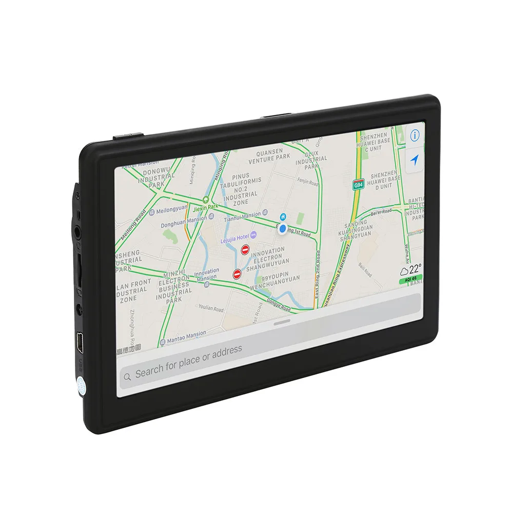 7 дюймов gps навигатор для машины навигация 8 Гб автомобиля Bluetooth спутниковой