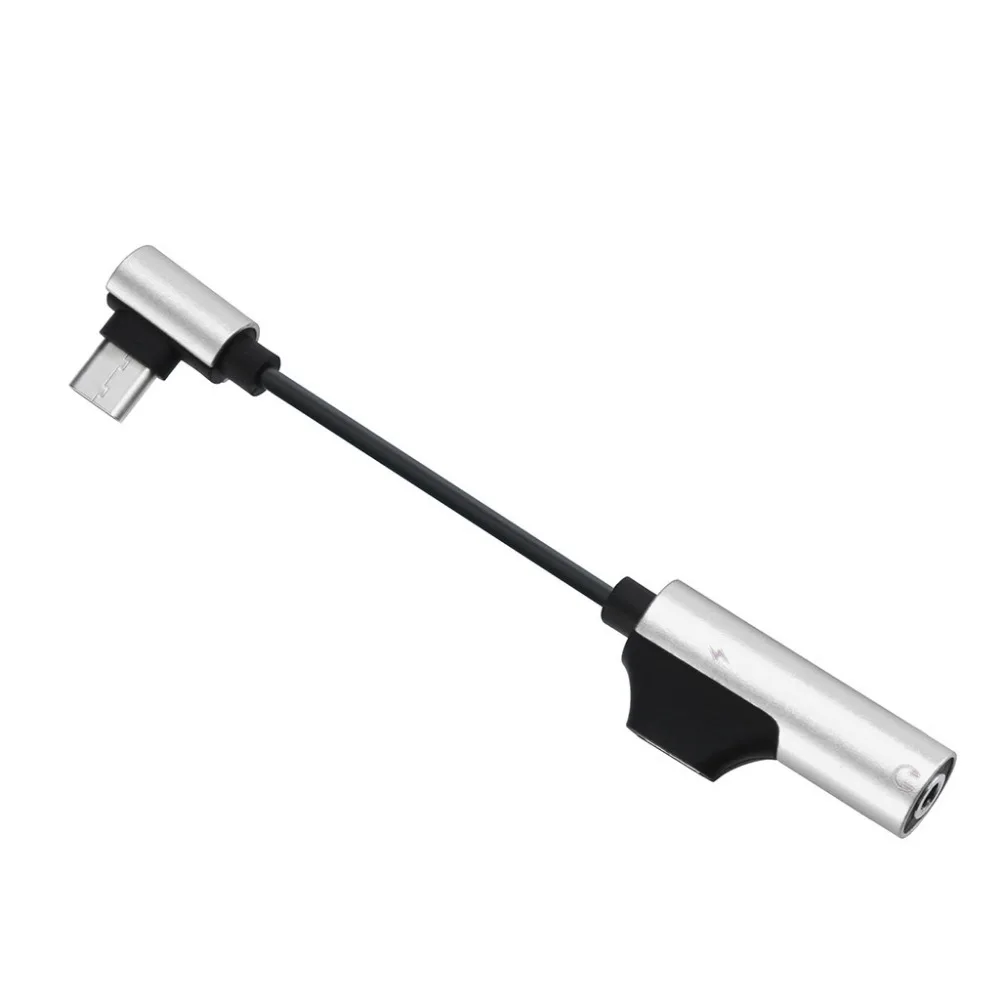 Usb адаптер 2 в 1 Тип C до 3,5 мм аудио разъем зарядное устройство Aux Наушники адаптер кабель для наушников usb micro кабель prolunga usb