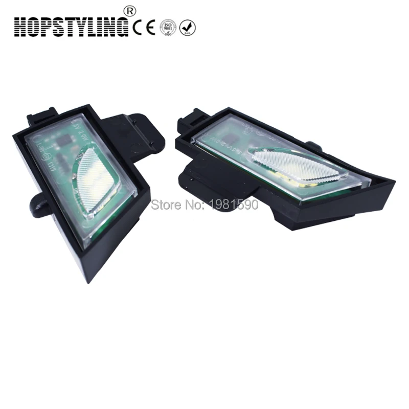 Hopstyling 2pcs белый светодиодный светильник-лужа для VW GOLF 7 Canbus без ошибок боковые лампы под зеркалом