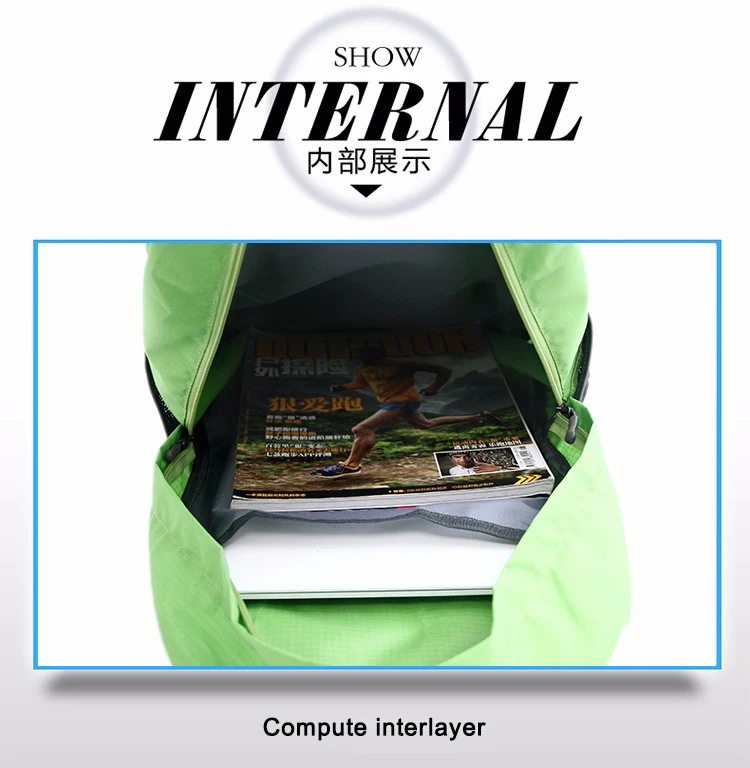 Сверхлегкий Водонепроницаемый рюкзак для путешествий и пеших прогулок удобный