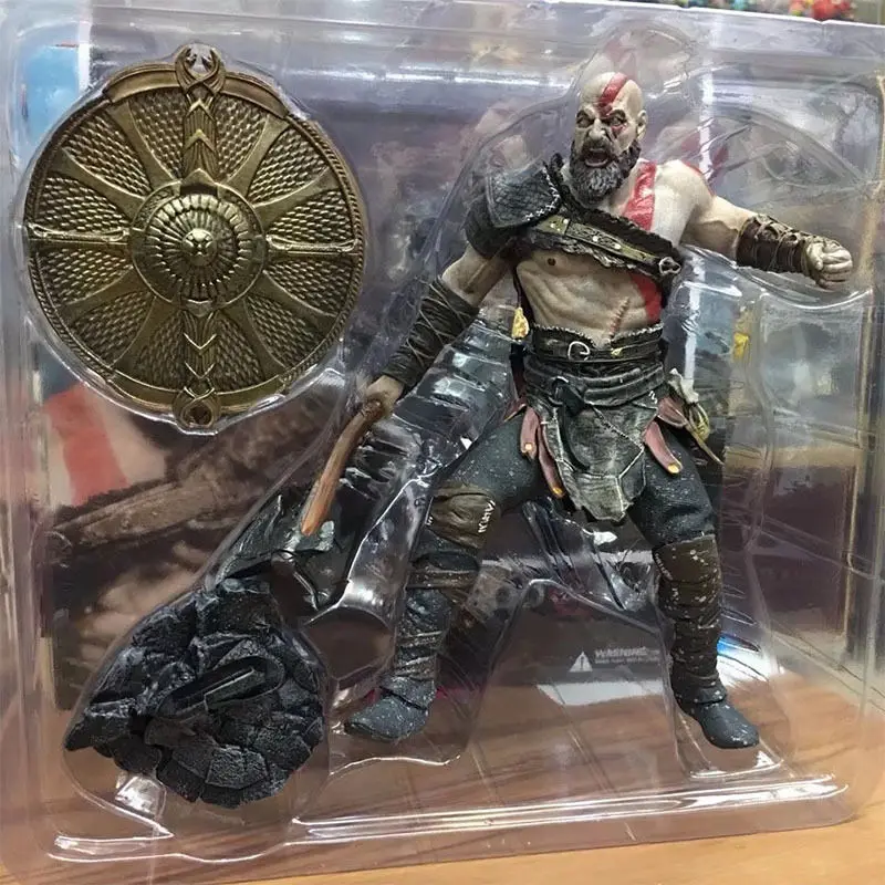 4 стиля Аниме игры NECA God of War призрак Спарты Kratos play arts ПВХ фигурка Коллекционная