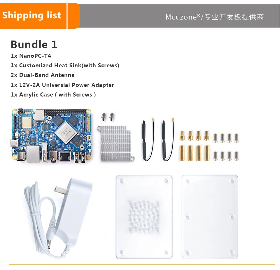 FriendlyARM NanoPC-T4 Rockchip RK3399 Cortex-A72 Cortex-A53 VR AI OpenCV TensorFlow MIPI двухдиапазонный Wi-Fi M.2PC 4 Гб Оперативная память 16 Гб EMMC