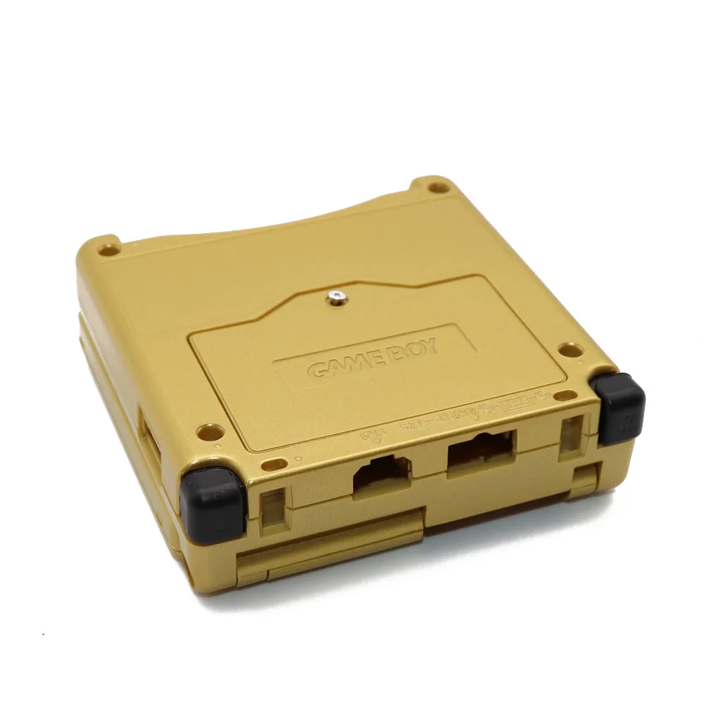1 комплект золотистый Сменный Чехол для Gameboy Advance SP полный корпус + крышка экрана