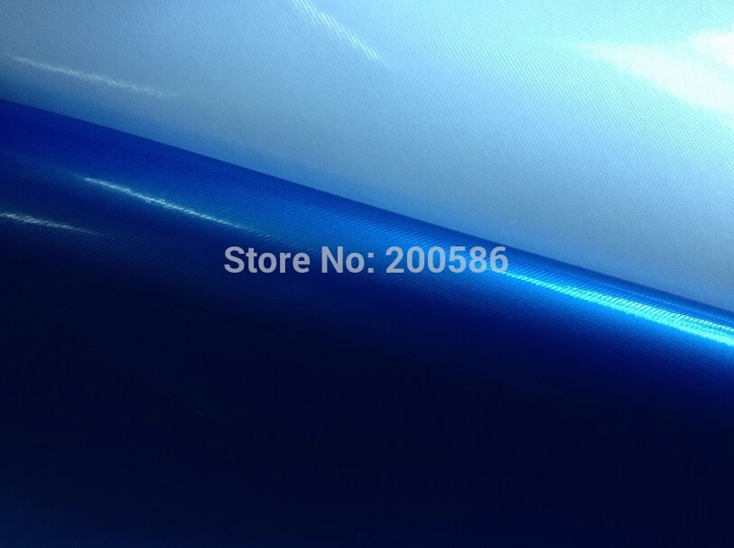 Матовая виниловая пленка жемчужного синего цвета автомобильная без пузырьков