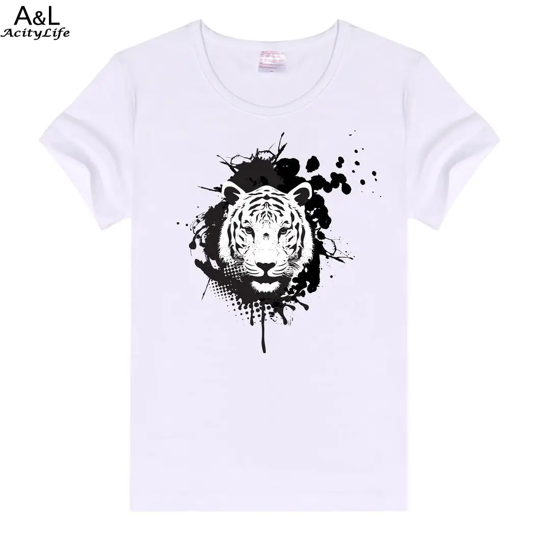 Короткие Повседневное Для женщин Plain Crew Neck Slim Fit Мягкий основной рукав футболка