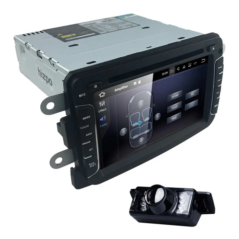 Hizpo Android7.1 четырехъядерный Авторадио dvd плеер для RENAULT Captur Duster LOGAN LADA XRAY SYMBOOL DACIA
