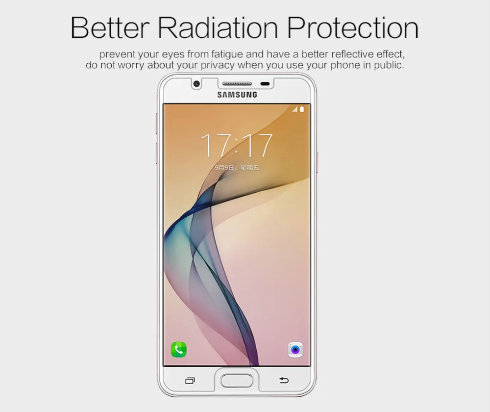 Nillkin прозрачный ПЭТ высокий чистый/матовый экран протектор для samsung Galaxy J5 Prime/On5() защитная пленка