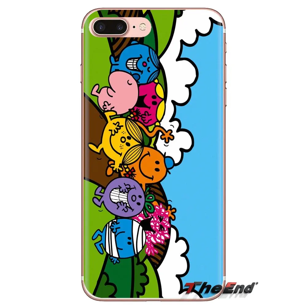 Прозрачные мягкие чехлы для Huawei Mate Honor 4C 5C 5X6X7 7A 7C 8 9 10 8C 8X20 Lite Pro Anime Mr. Men and Little Miss |