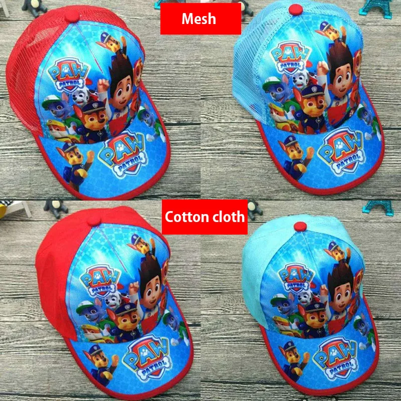 Детский летний солнцезащитный козырек из натурального хлопка с мультяшным