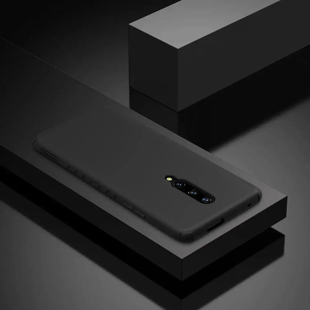Oneplus 7 Pro чехол Nillkin прорезиненный из ТПУ One Plus силиконовый для задней панели мягкий