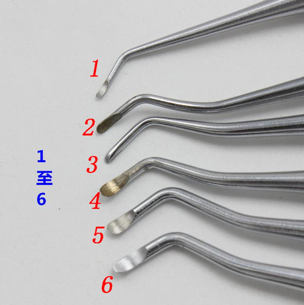 6 шт./компл. высокое качество стоматологический инструмент из нержавеющей стали