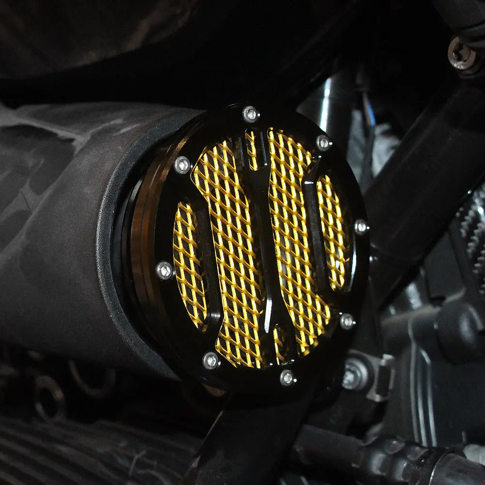Для BMW R nine T крышка воздухозаборника CNC фильтр черный золотой чехол для 9 r9t 2014 2015 2016