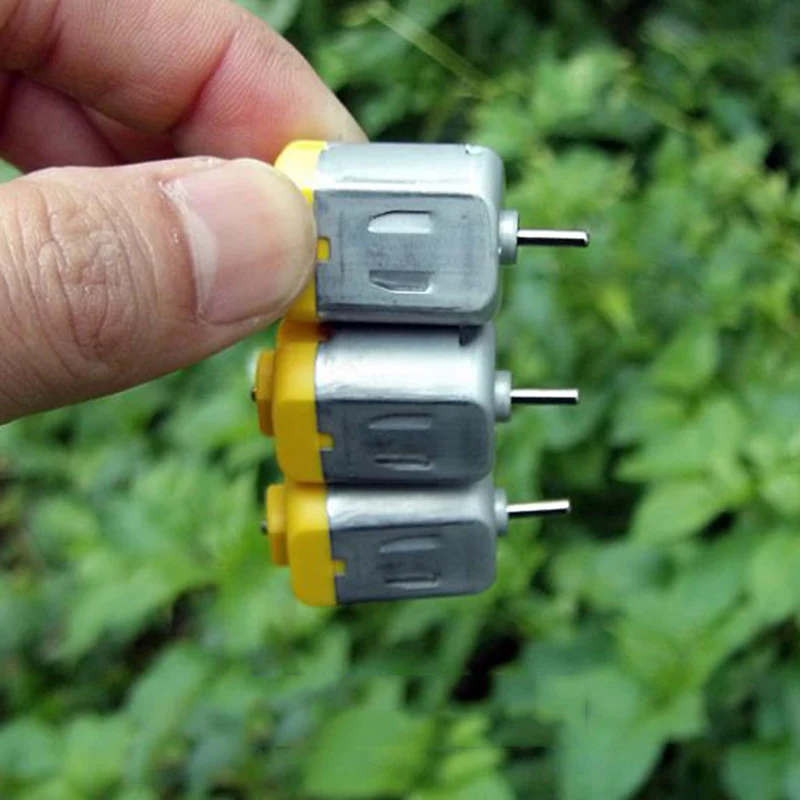 Стандартный мотор микро мини 130 двигатель постоянного тока 6V 12V 13300 об/мин