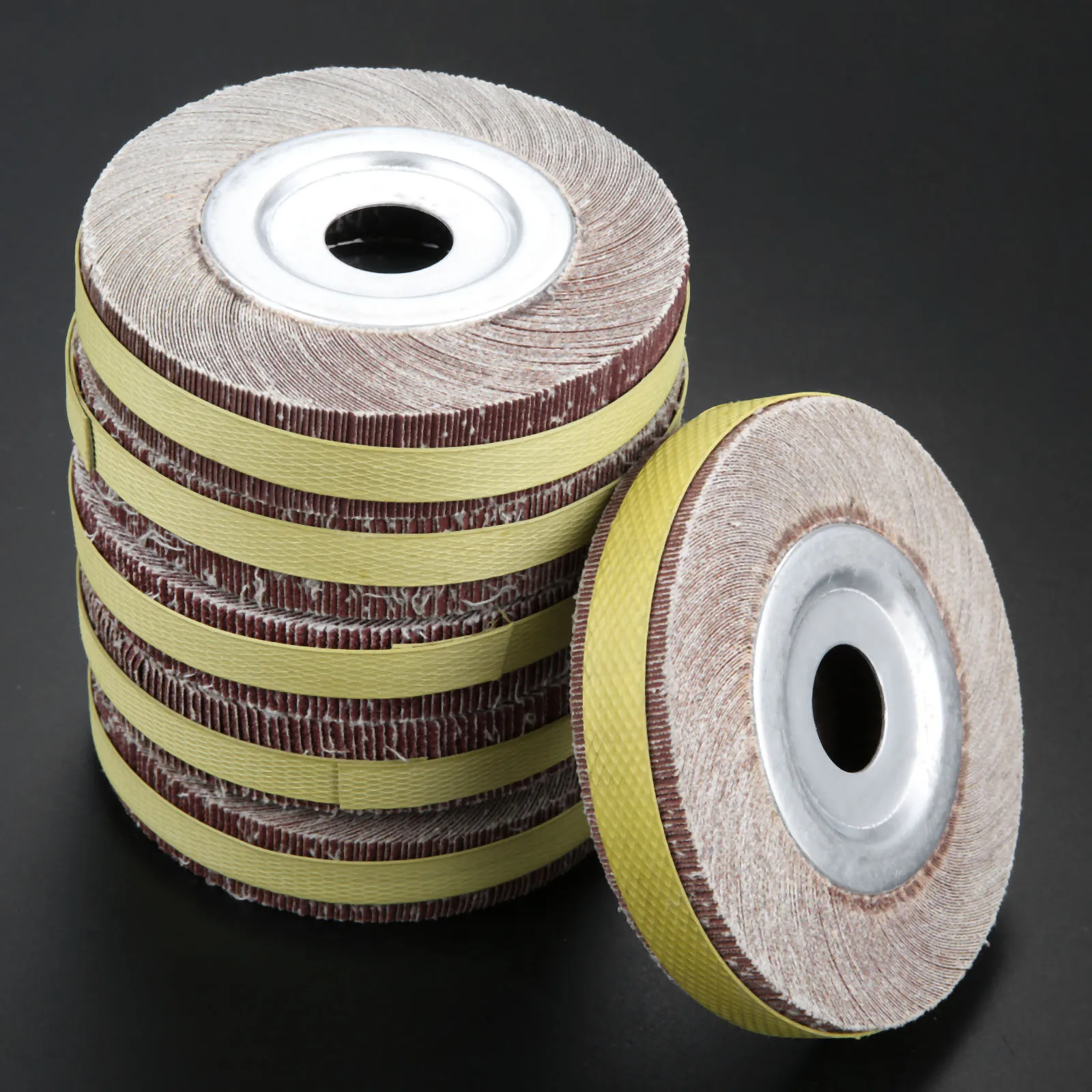 6 дюймов фланец абразивный клапан для шлифовального колеса ткань Швабра Металл