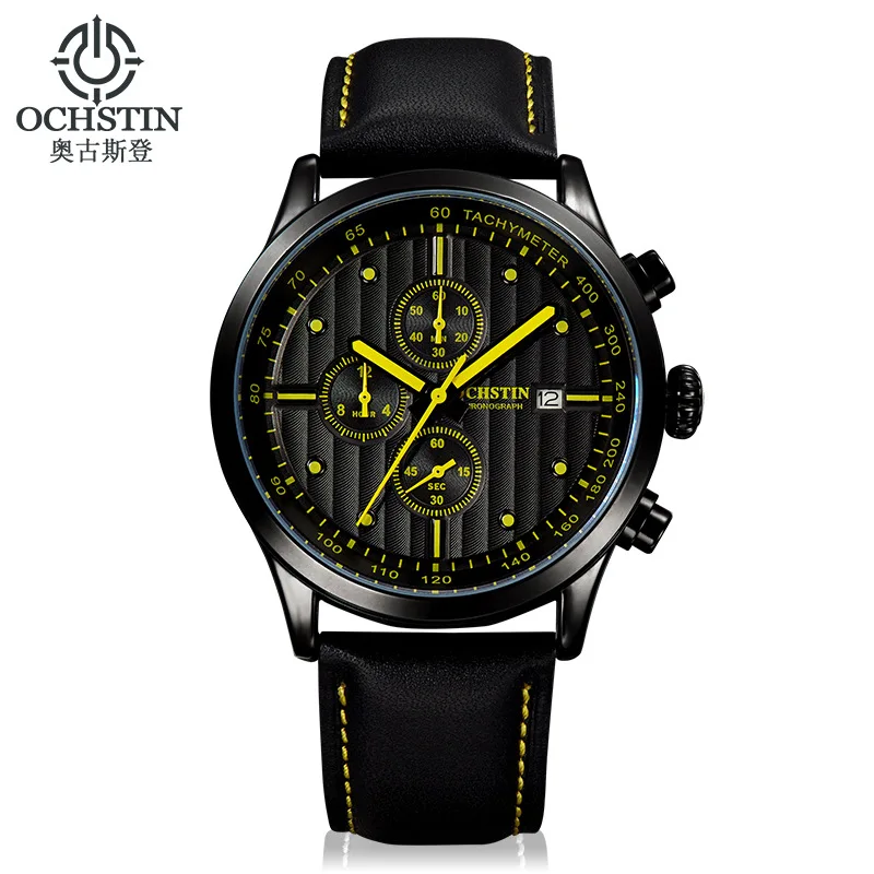 Часы швейцарские мужские повседневные спортивные водонепроницаемые