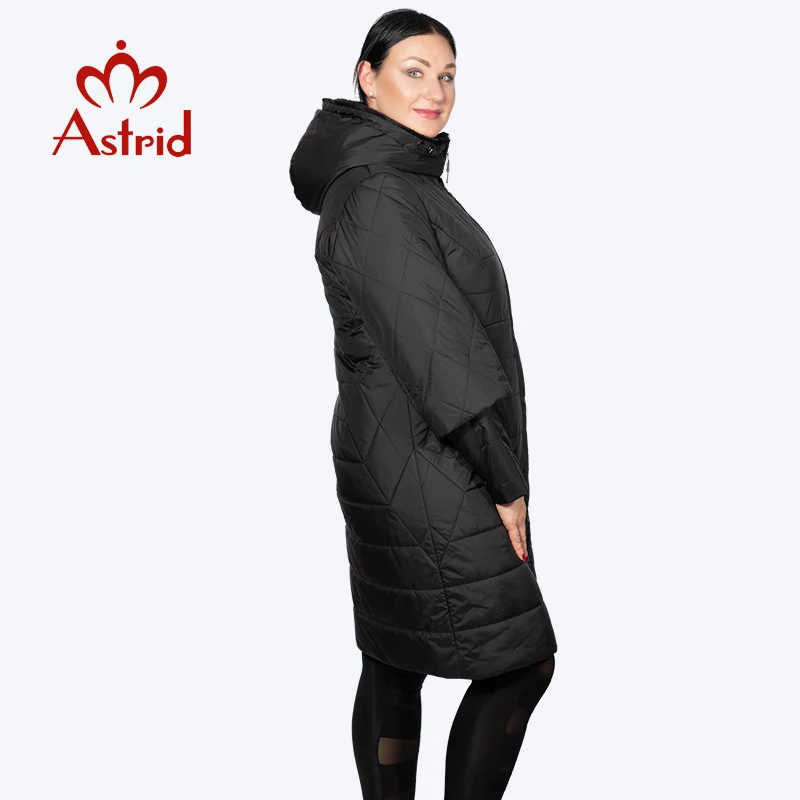 2019 Astrid зимняя куртка женская осень зима теплая с капюшоном высокого качества