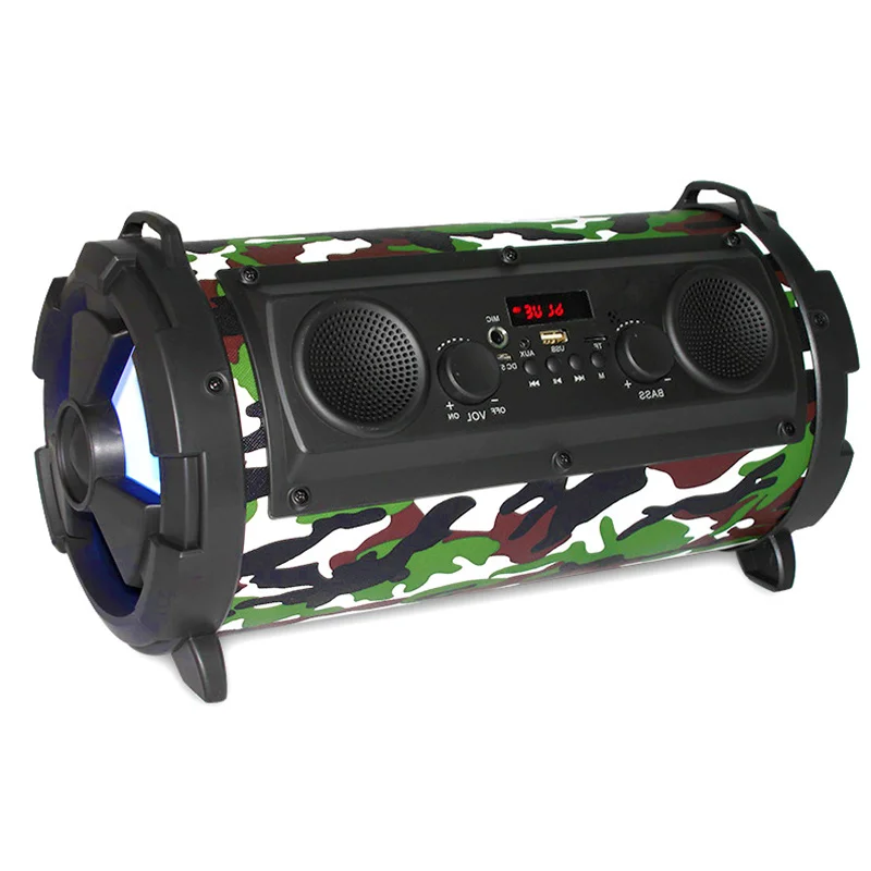 Shinco SY-1602 открытый портативный Bluetooth динамик 15 Вт сабвуфер многофункциональный карта Микрофон Динамик
