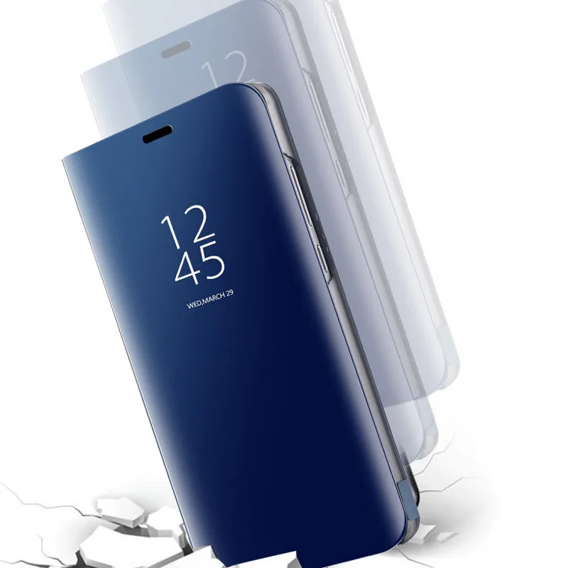 Для Fundas huawei Honor View 20 чехол с откидной подставкой Чехол для телефона для huawei Honor V20 чехол View 20 V 20 чехол зеркальный защитный чехол