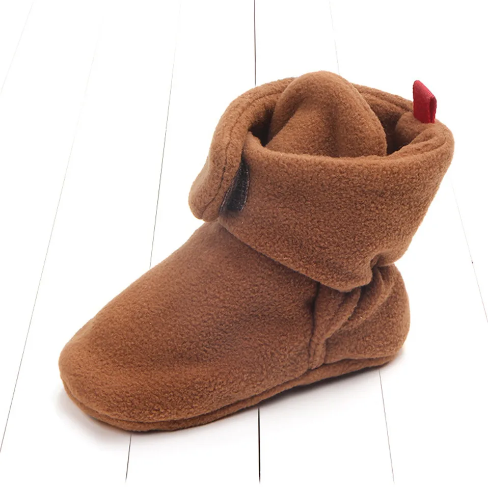 Новинка; детская обувь для новорожденных; Cozie; ботинки из искусственного флиса; зимняя теплая детская обувь для малышей; классическая обувь для мальчиков и девочек