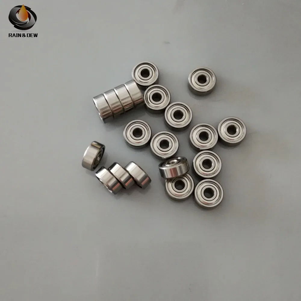 693ZZ ABEC 7 (10 шт.) 3x8x4 мм Миниатюрные шарикоподшипники 619/3ZZ 7|Валы| |