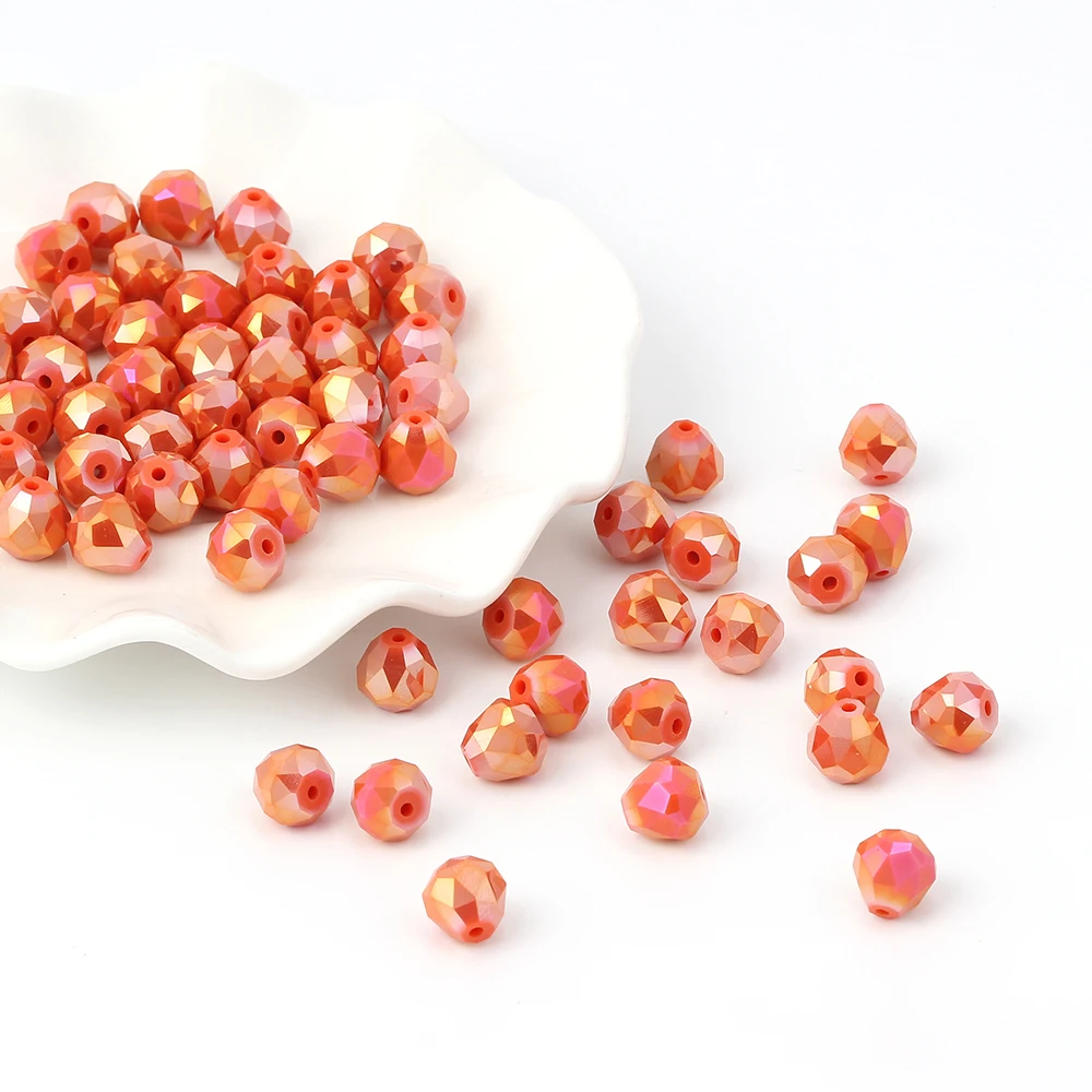 MEIBEADS 10 шт./лот красочные Австрийские граненые хрустальные бусины Rondelle круглые