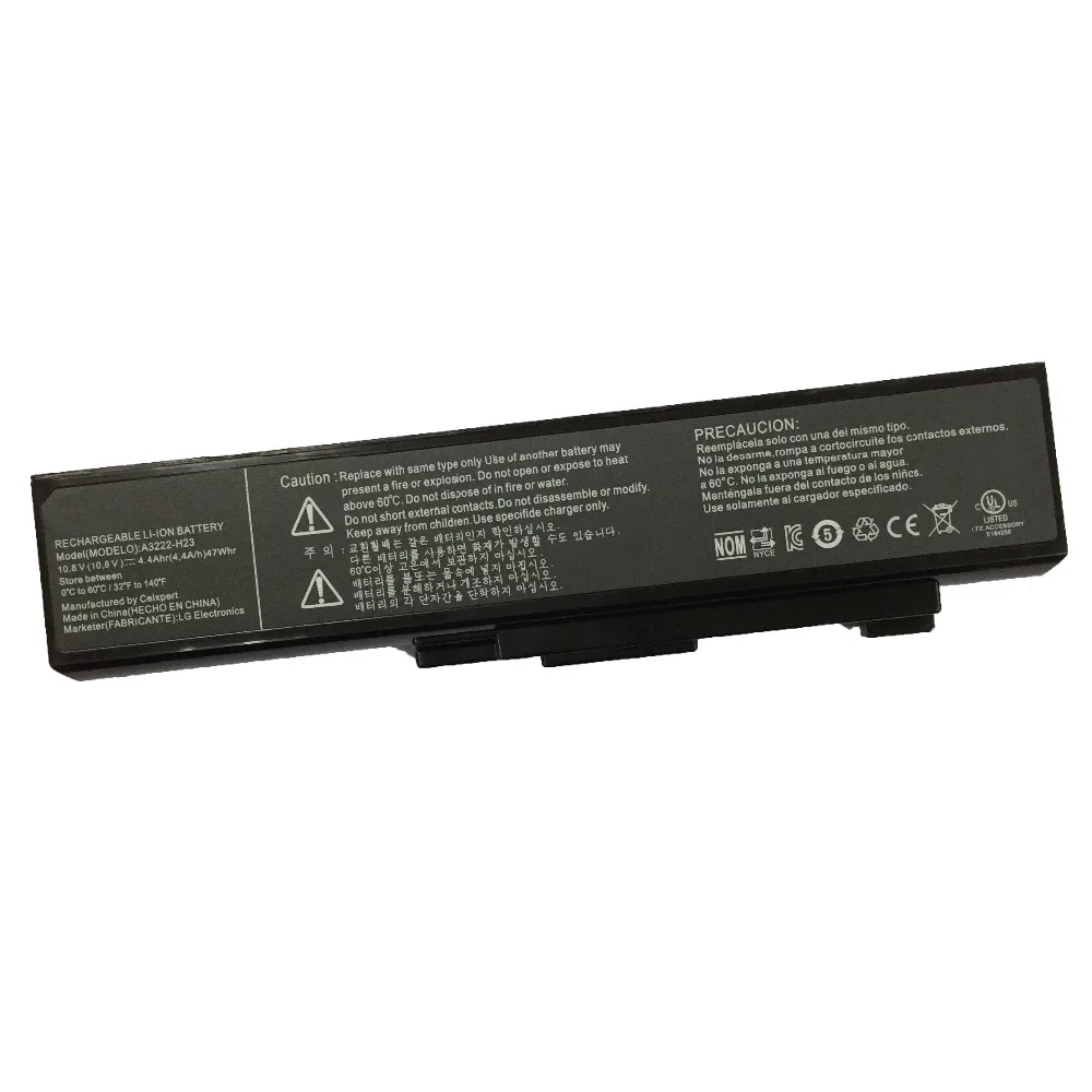 Аккумулятор для ноутбука LG WideBook C50 CD50 C500 A305 A310 R380 RB380 10 8 A3222-H23 в 47 Втч | Компьютеры и