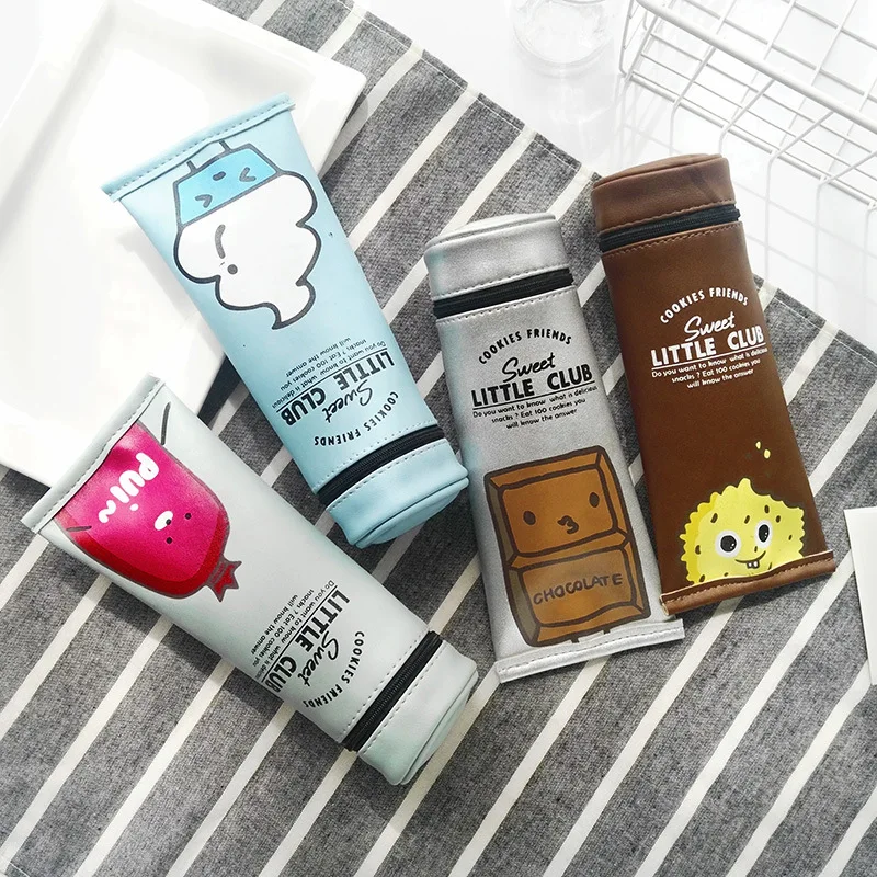 Школьный чехол карандаш для зубной пасты escolar chocolar kalem kutusu fourniture scolaire astuccio scuola