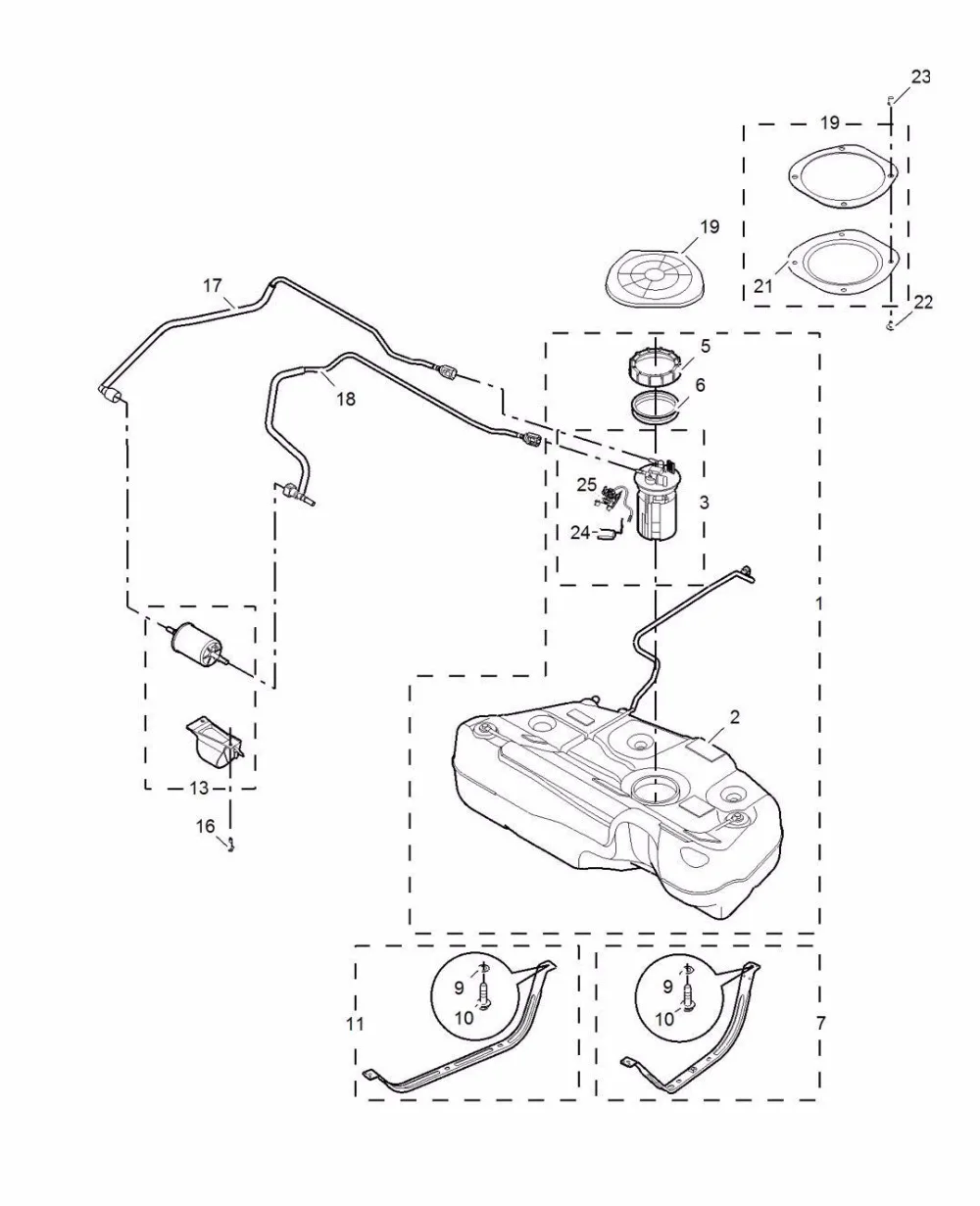 Автомобильный фильтр ASSY-FUEL для китайского SAIC ROEWE 550 1 8 T MG6 авто топливный часть