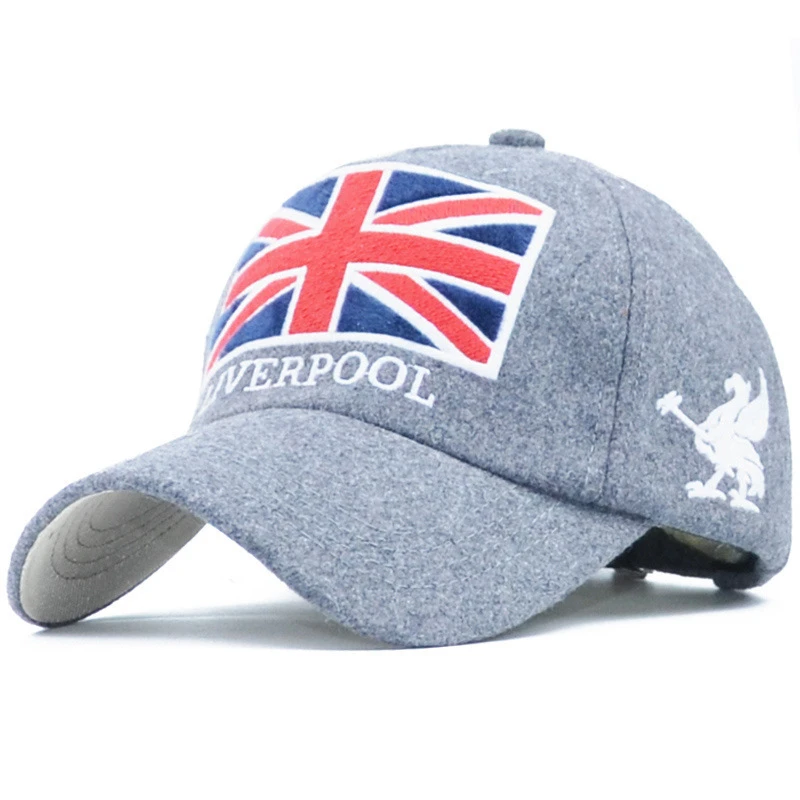 Ливерпуль письмо Бейсбол Кепки Для мужчин Женская Зимняя кепка Snapback s Мужская