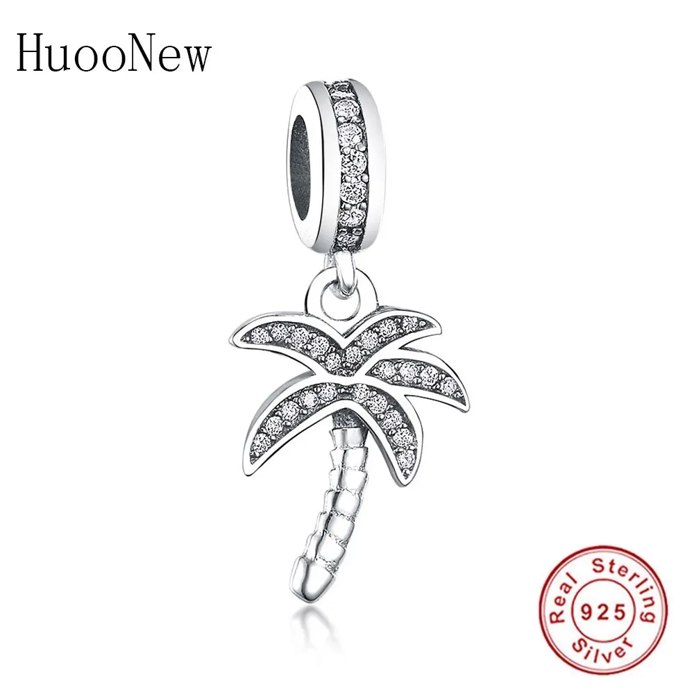 HN0507 HuooNew, браслет Pandora, 925 пробы, серебряный, черный и белый цвета, эмаль, тайцзи, иньян, бусины, изготовление, подарок - Цвет: HN0507