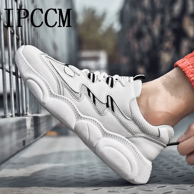 Мужская обувь в стиле знаменитостей Web новинка весны 2019 кроссовки Корейском