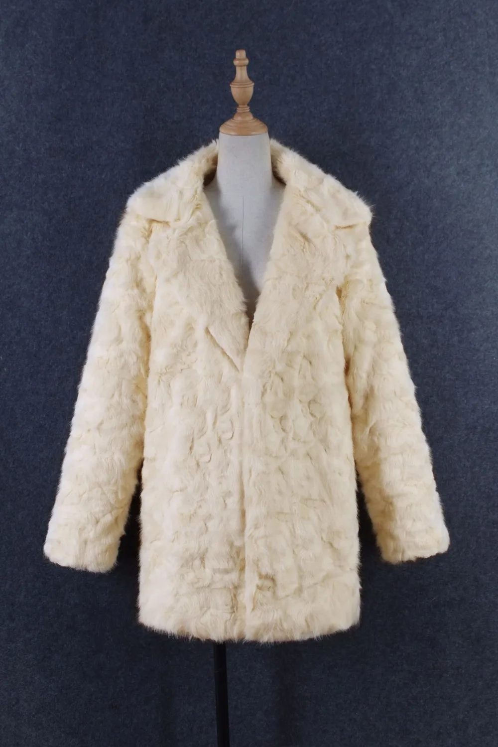 ZADORIN модное зимнее пальто женское из искусственного меха размера плюс отложной