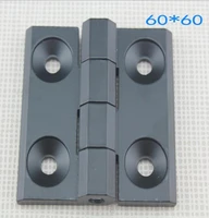 black alloy hinge cabinet box hinge industrial hinge 60mm x 60mm 10pcs