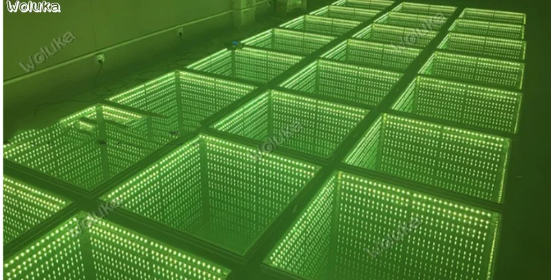 4 шт. 3D зеркало танцпол маленький прозрачный бар медленный встряхивание прыжок