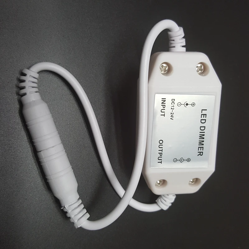 Мини регулятор яркости для светодиодных лент 10 шт. 12 В 24 В|dimmer controller|led dimmer 12vled |