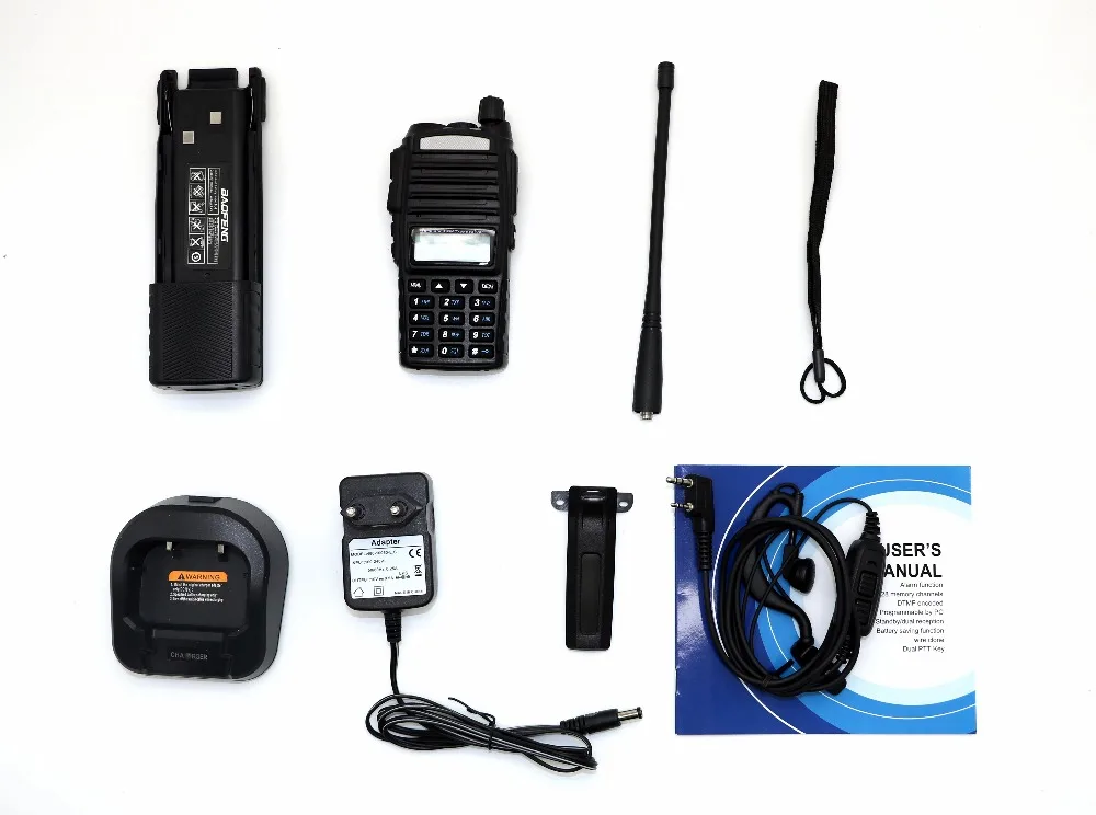 Baofeng uv-82hk Двухканальные рации с 3800 мАч длинные Батарея 128ch УКВ UV-82 8 Вт Портативный
