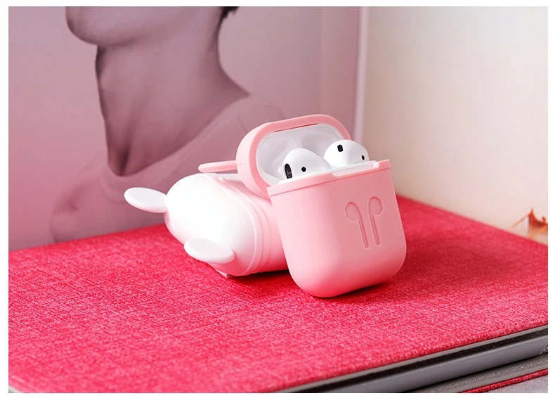Чехол для AirPods, милый мультяшный защитный чехол, чехол для гарнитура для AirPods, чехол для Air pods, аксессуары, чехол для наушников