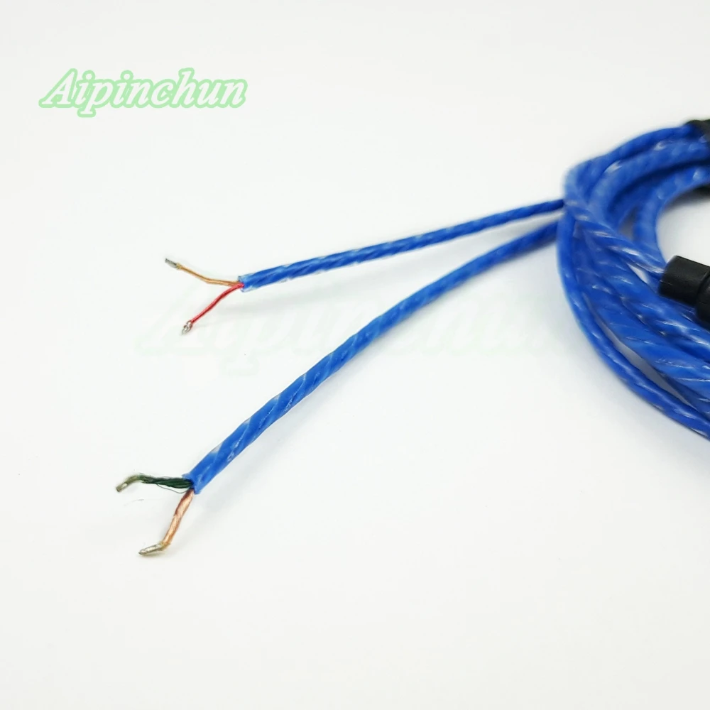 Aipinchun 3 5 мм разъем DIY кабель для наушников с микрофоном Регулятор громкости Ремонт
