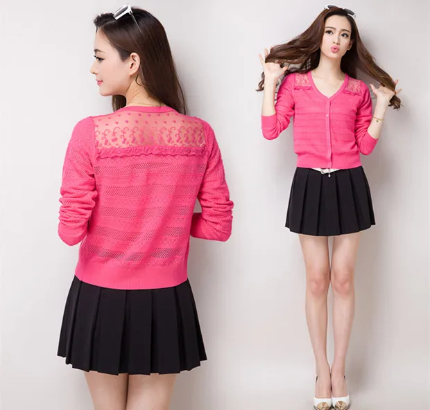 Ультратонкая летняя Солнцезащитная рубашка женский кардиган свитер накидка